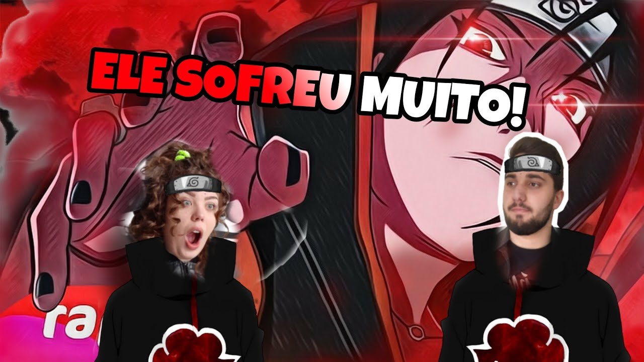 REACT- Rap do Itachi (Naruto)- ESSA DOR QUE CAUSEI | NERD HITS (7 MINUTOZ)