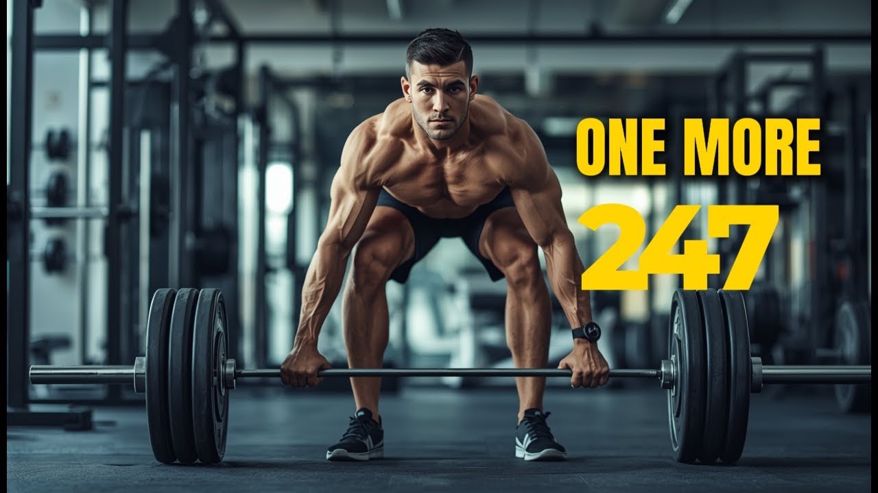 ONE MORE 247 | Heavy Gym Workout Music for Strength Training (35 Min)