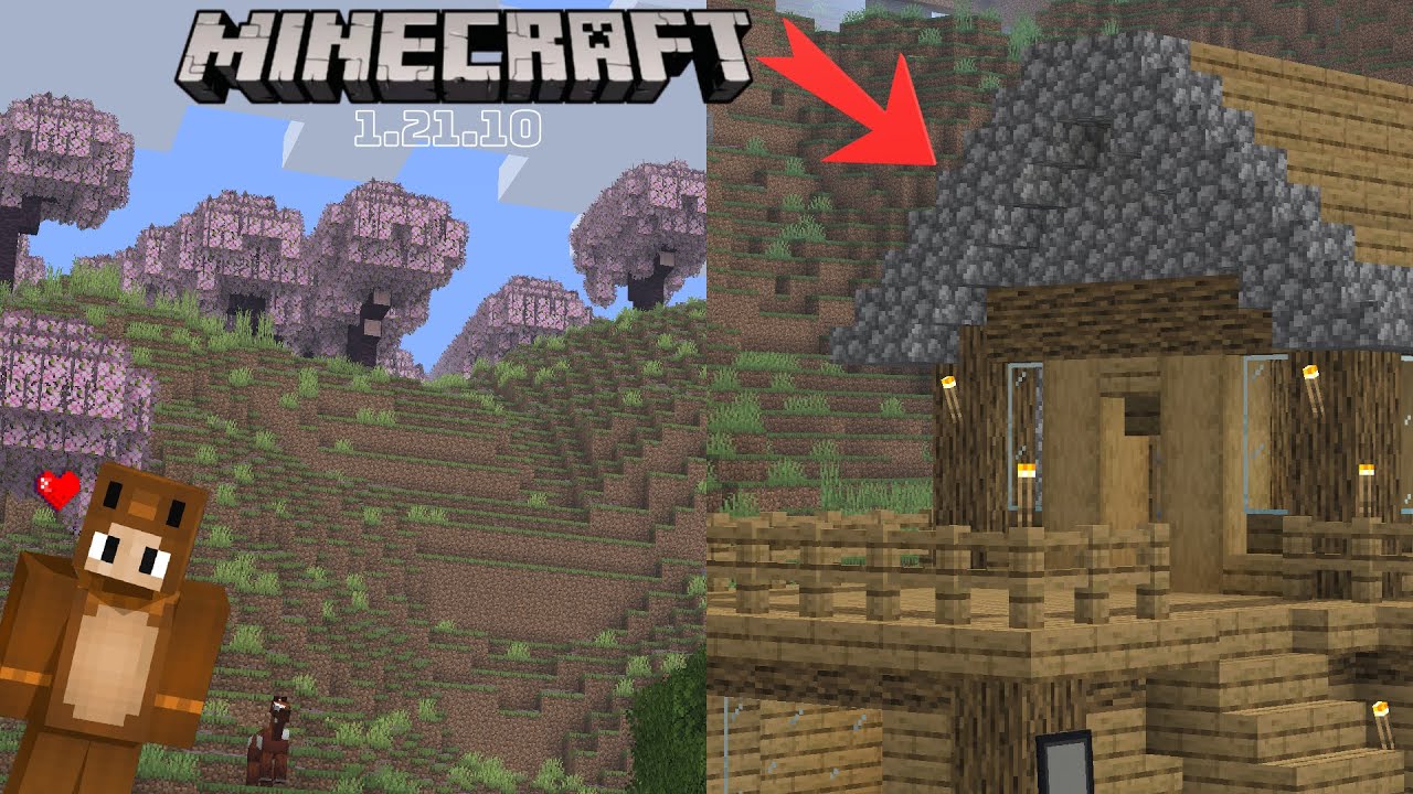 SINH TỒN MINECRAFT 1.21.10 | *1 NGÔI NHÀ KHỞI ĐẦU ??