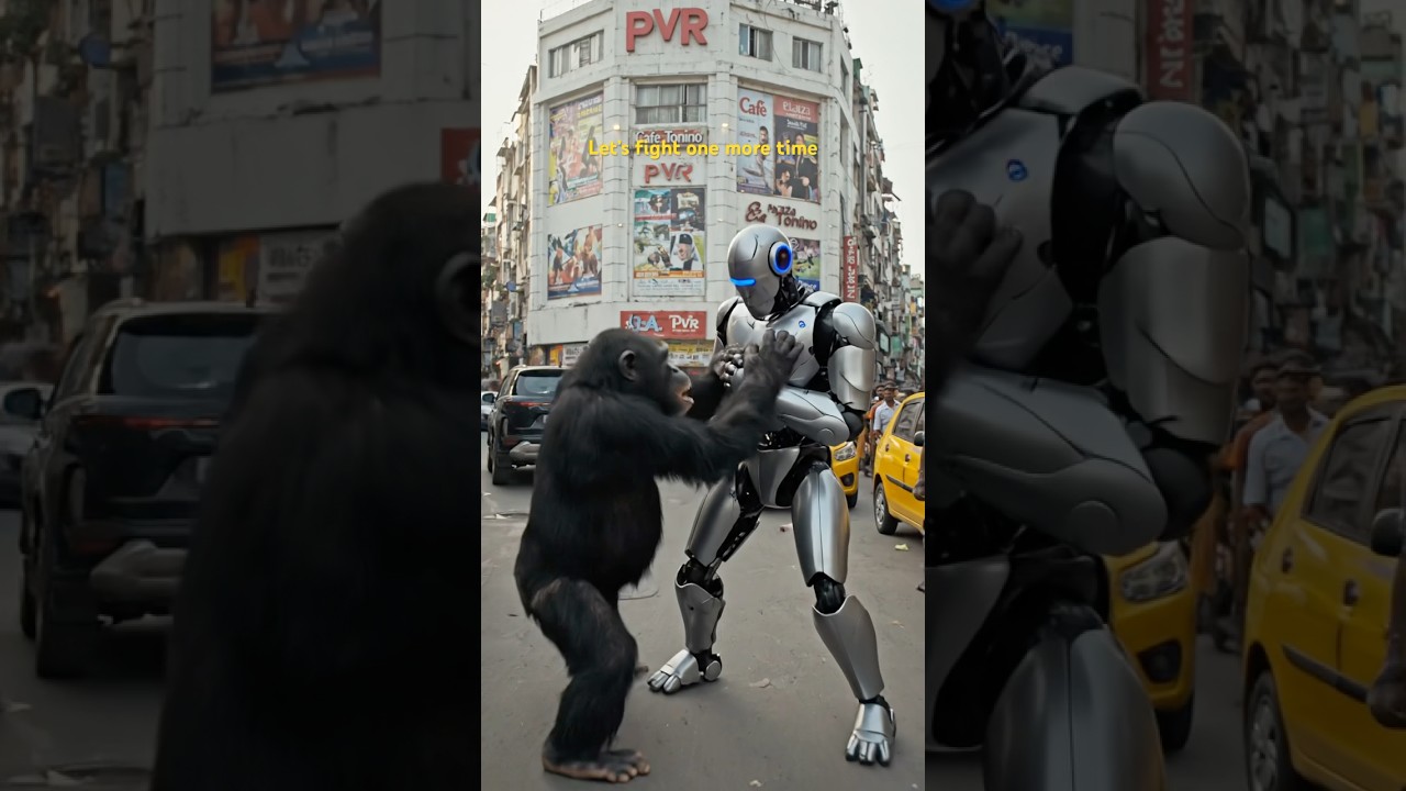 AI operated Robot VS human like thinking power 💫 