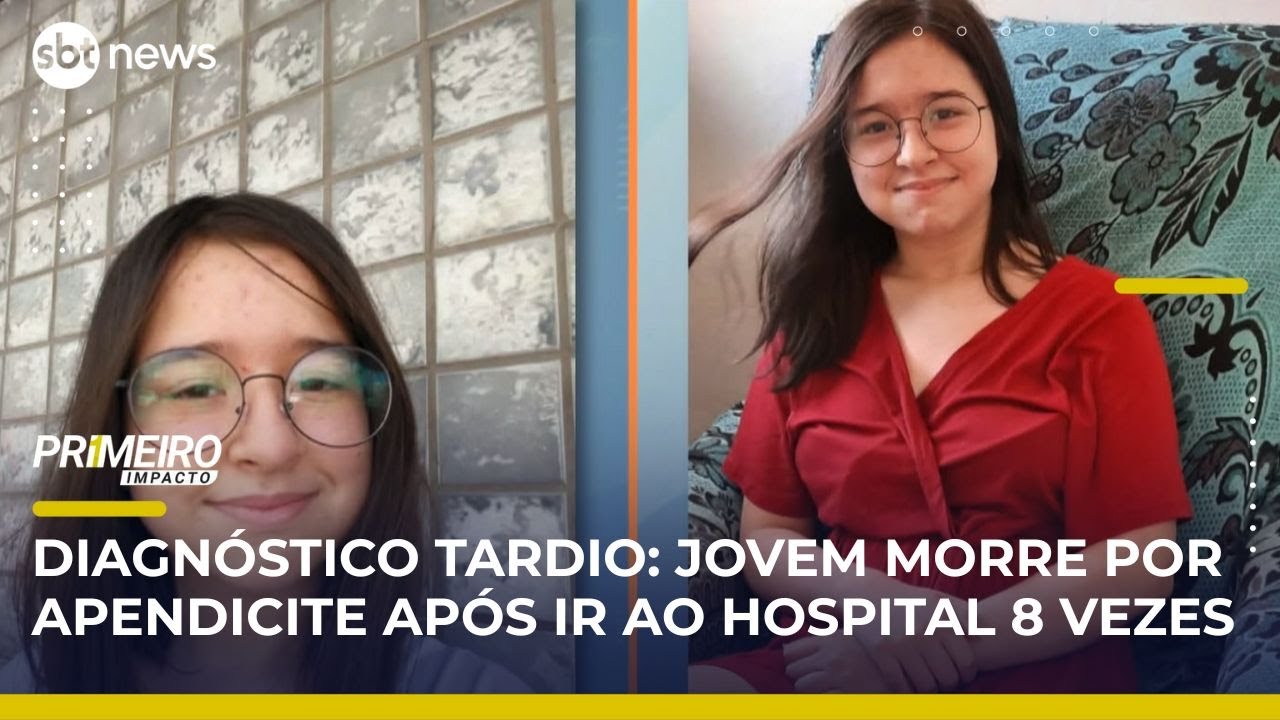 Diagnóstico tardio: jovem morre por apendicite após ir ao hospital  | Primeiro Impacto (25/04/25)