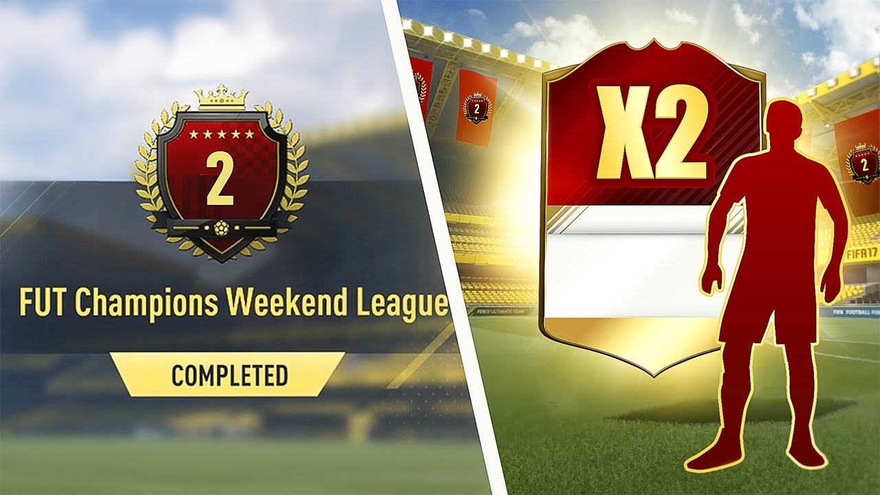 DOUBLE WALKOUT PACKS! #TOP100 FUT CHAMPS REWARDS!! FIFA17