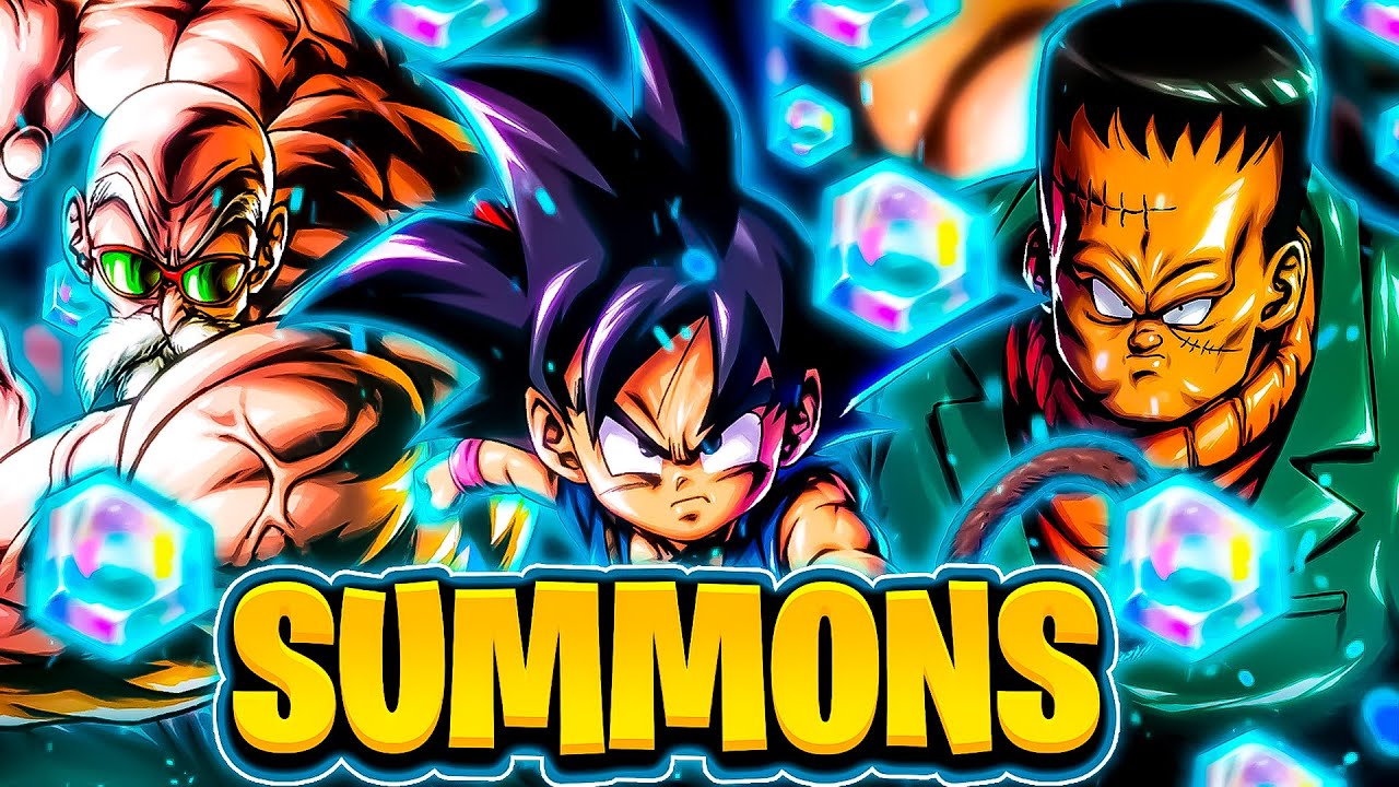 COMO ISSO É POSSÍVEL? SUMMONS NO NOVO GOKU KID LF | Dragon Ball Legends