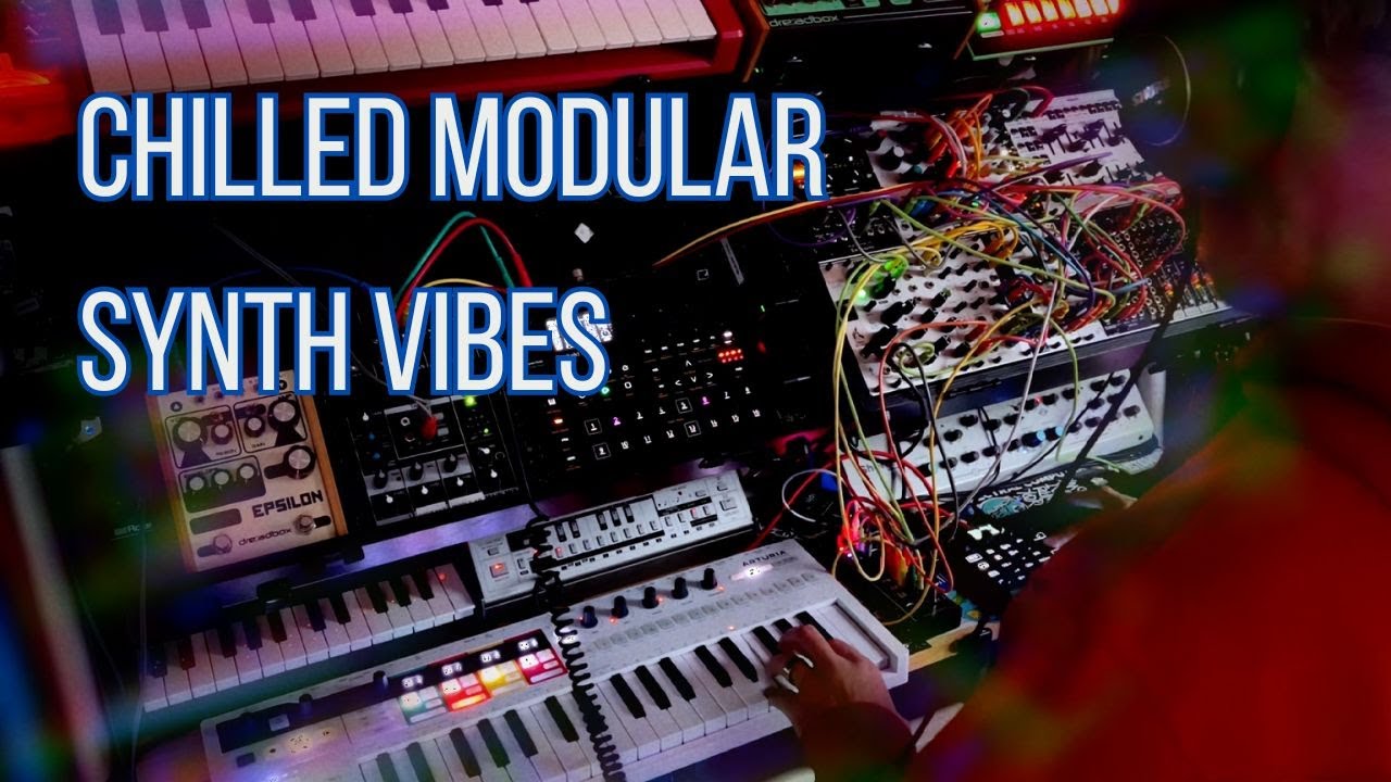 Chilled modular synth vibes #modularsynth #eurorack #analogsynth #chilledvibes #improvisation