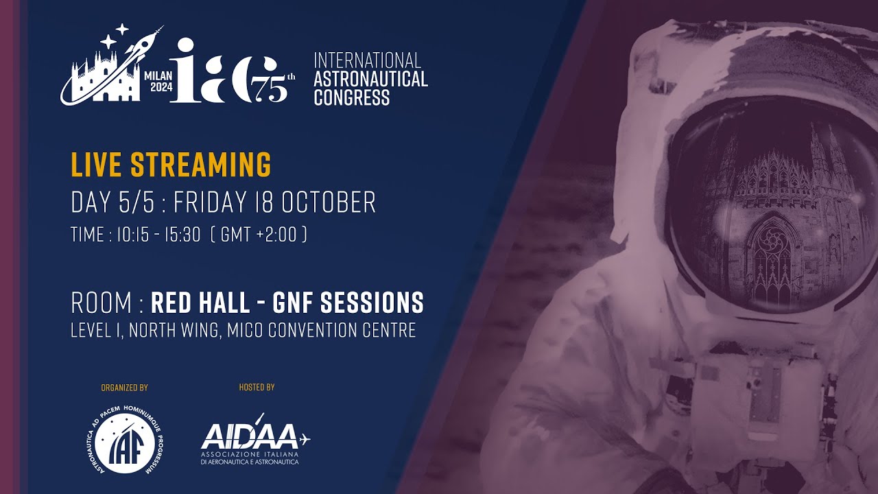 IAC 24 - Day 5 - RED HALL / GNF SESSION - International Astronautical Congress