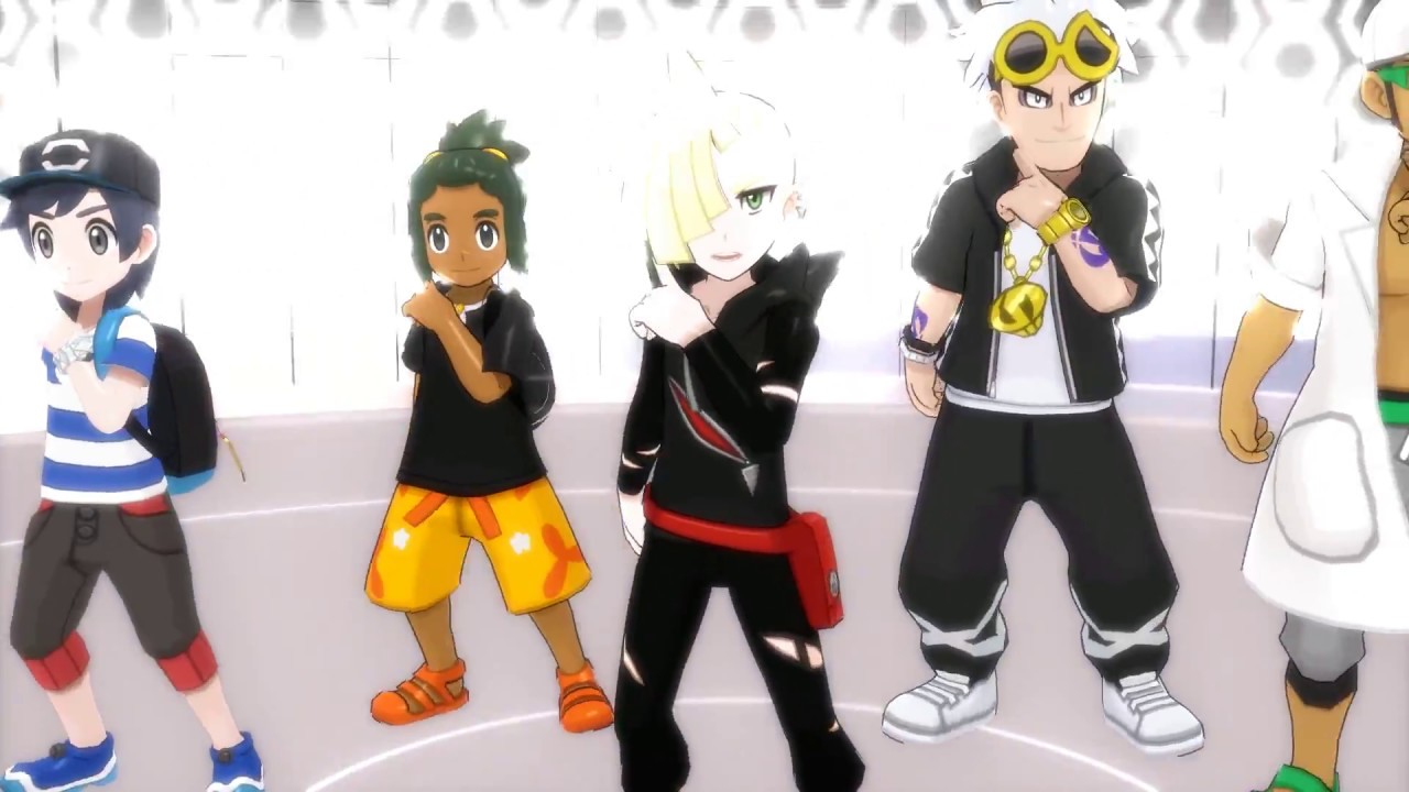 [MMD x Pokemon Sun & Moon] Gladion's Pomp and Circumstance ft. Back-Up Dancers