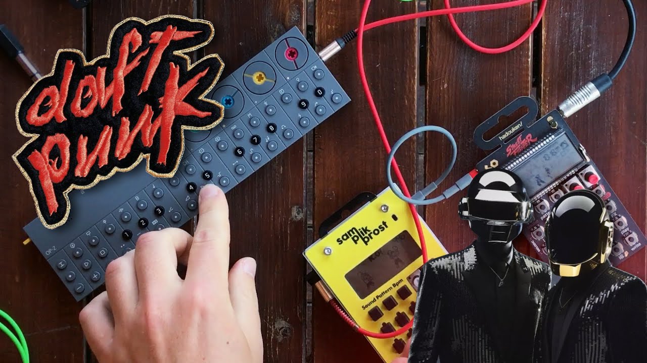 Daft Punk - Da Funk + Technologic / op-z po-33 teenage engineering
