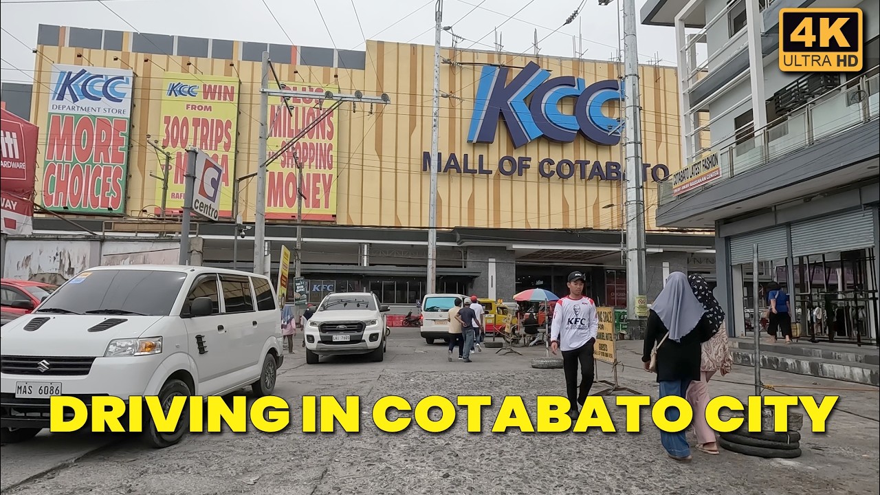 Cloudy Late Morning Drive in Cotabato City | Raw City Sounds