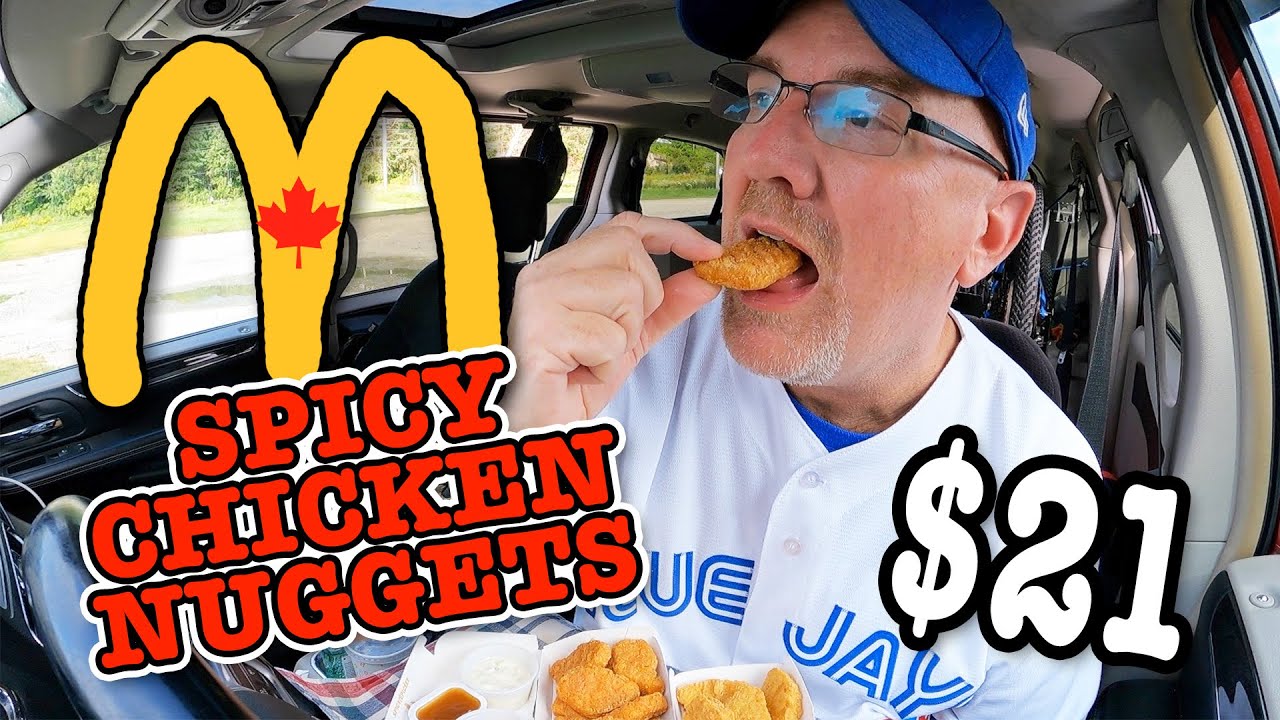 НОВИНКА! ОСТРЫЕ КУРИНЫЕ МАКНАГГЕТСЫ из McDonald's: ОБЗОР ЕДЫ И ТЕСТ АВТО