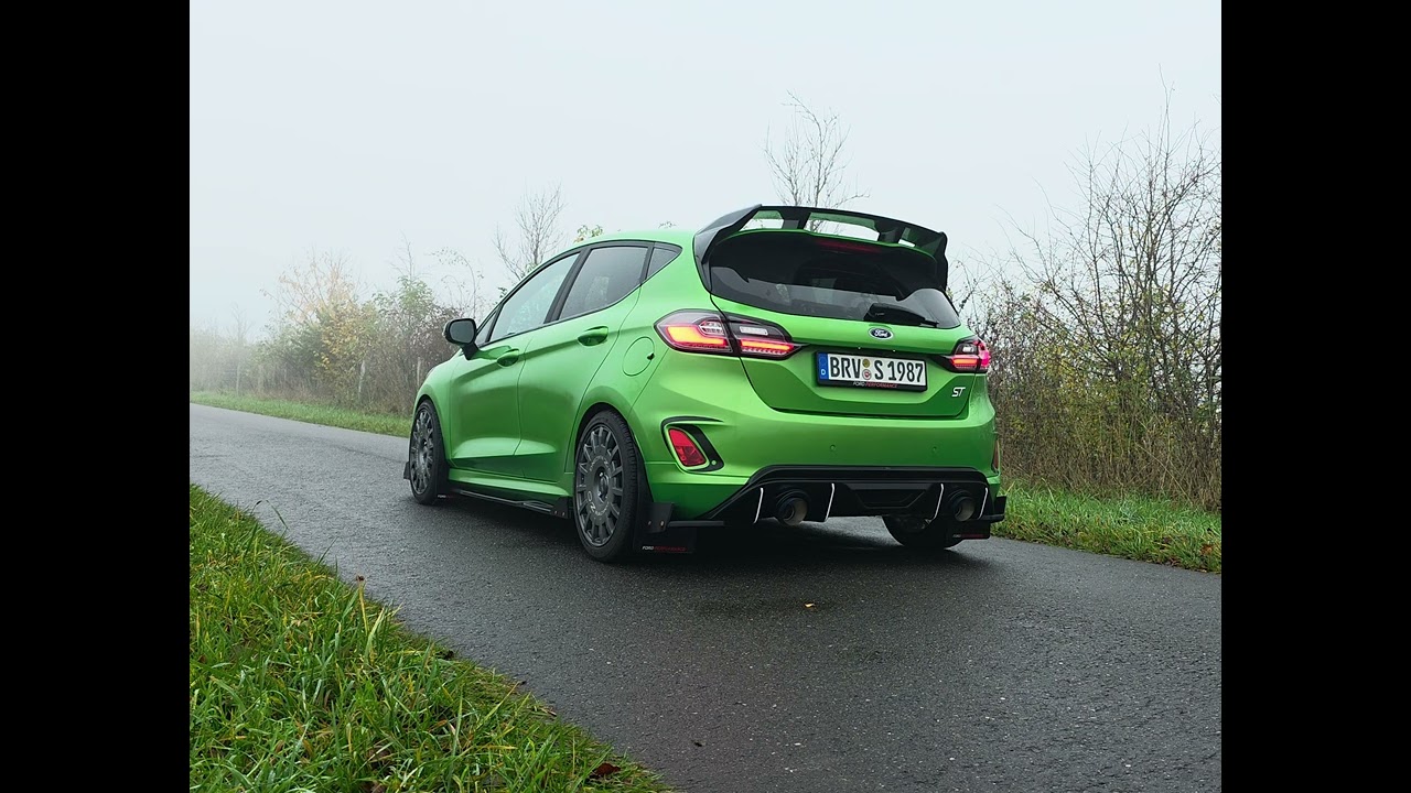 2022 Ford Fiesta ST mk8.5 Milltek Duplex Exhaust Soundcheck v2.0