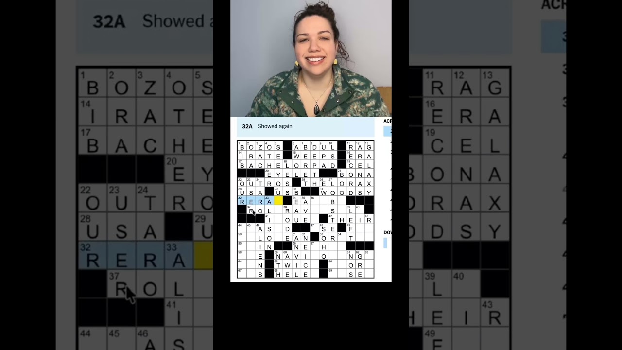 Full NYT crossword solve! Monday 2/23/26