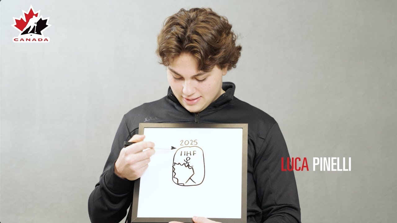 We asked Team Canada&hellip; can you draw the World Juniors logo?