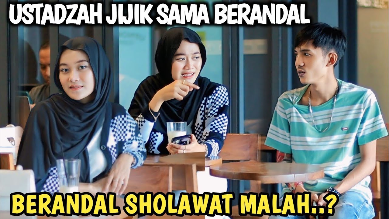 PRANK SHOLAWAT ❗ USTADZAH YANG MENGHINA COWOK BERATATO BIKIN DIA NYESEL