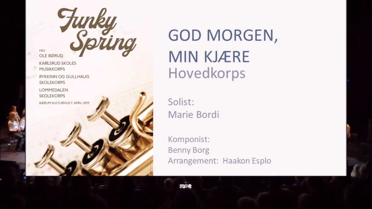 36 God morgen min kjære