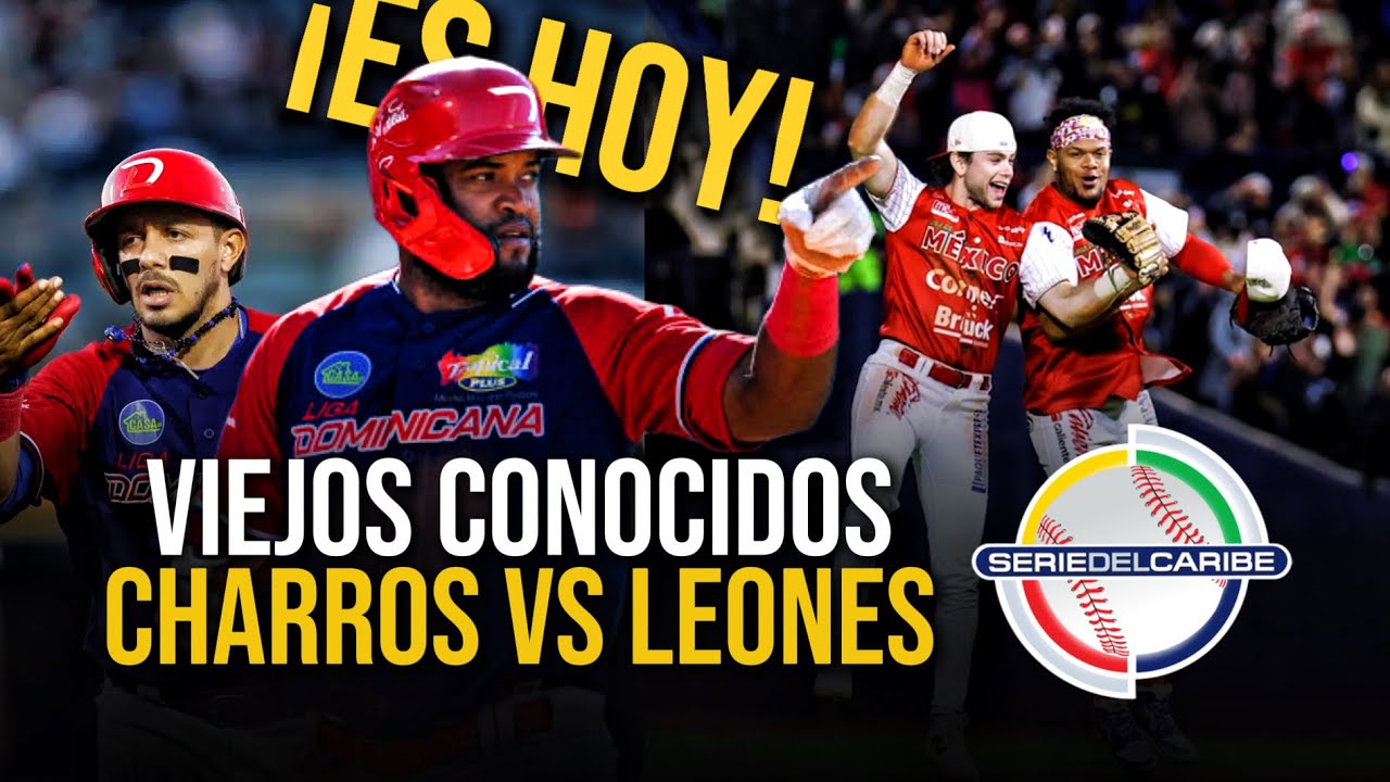 LEONES DEL ESCOGIDO VS CHARROS DE JALISCO UN DUELO DE VIEJOS CONOCIDOS #seriedelcaribe #jalisco 