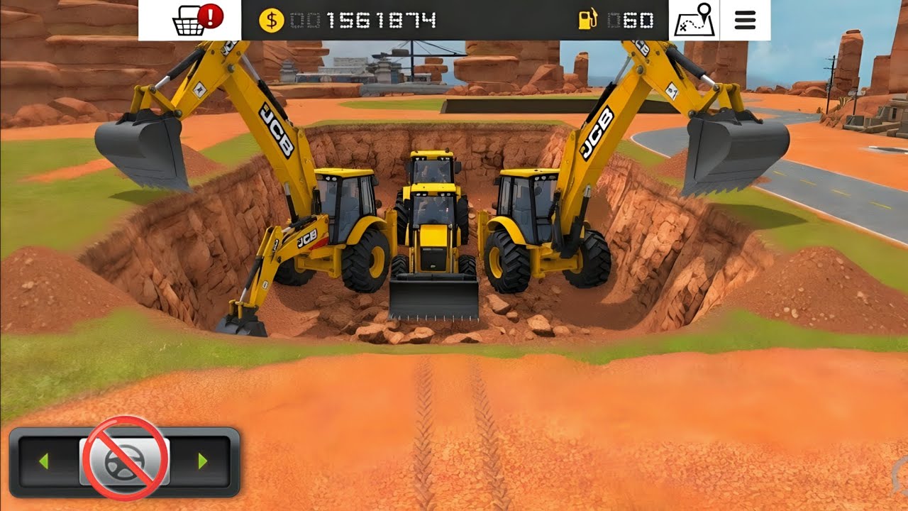 Fs 18 Make Big Hole With JCB - Farming Simulator 18 Gameplay | Fs18 Timelapse #fs18