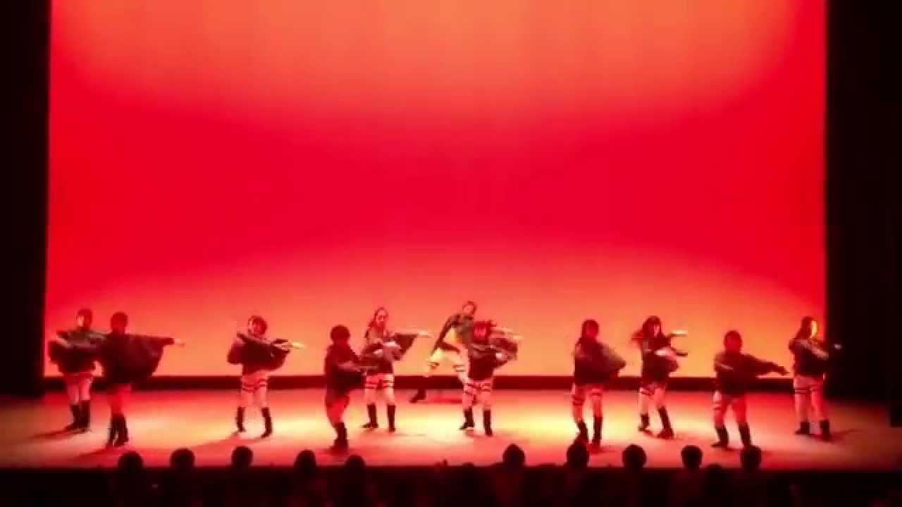 【大人数で踊ってみた】紅蓮の弓矢【らんにゃんず】
