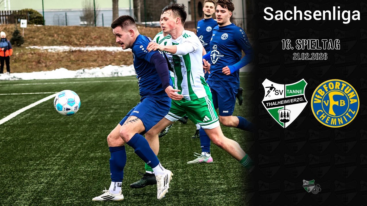 SV Tanne Thalheim : VfB Fortuna Chemnitz (Sachsenliga)