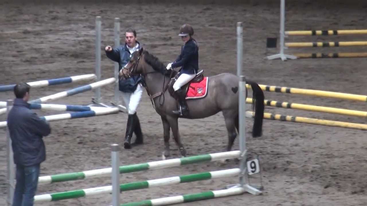 Manege Bleijenberg Springen 8-1-2012 - Deelnemer 12