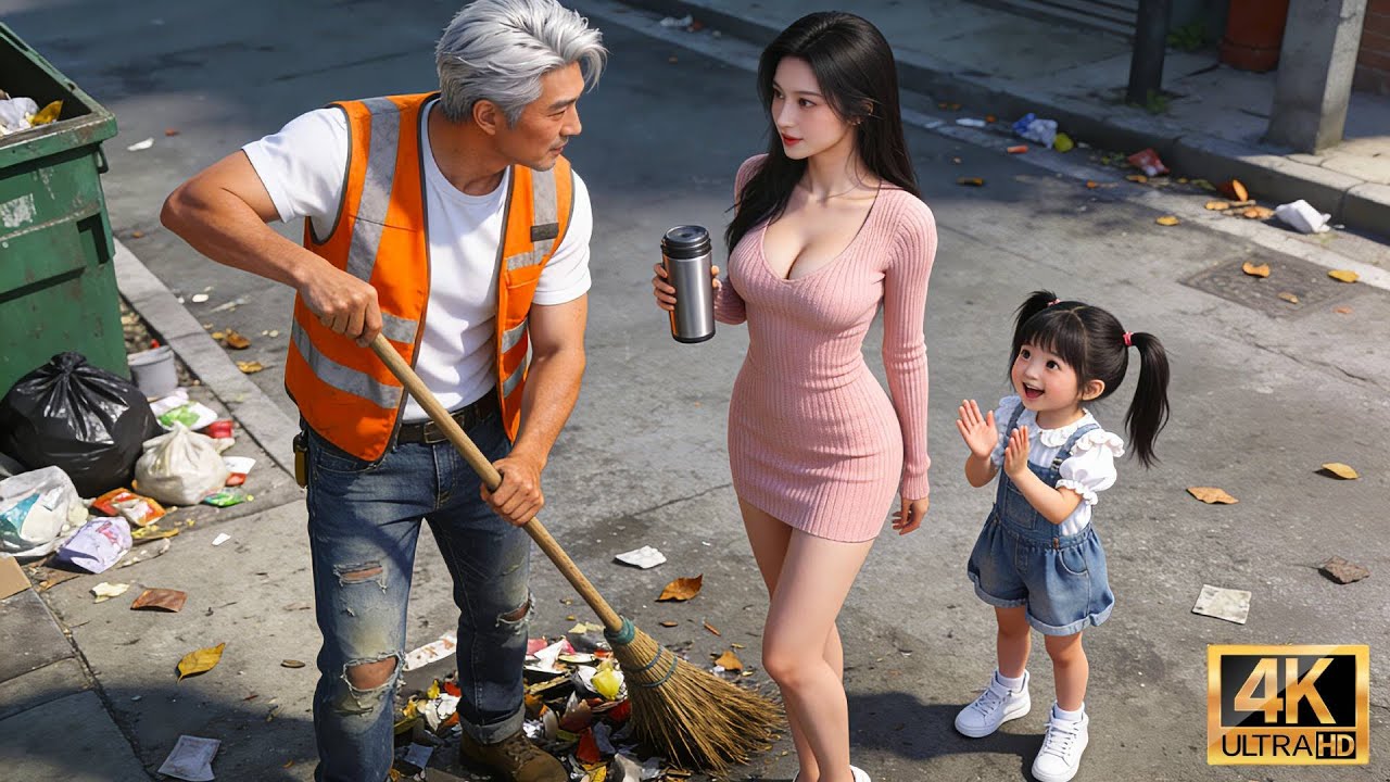 She Flash-Marries a Janitor Set Up by His Little Granddaughter—He’s Actually a Billionaire CEO