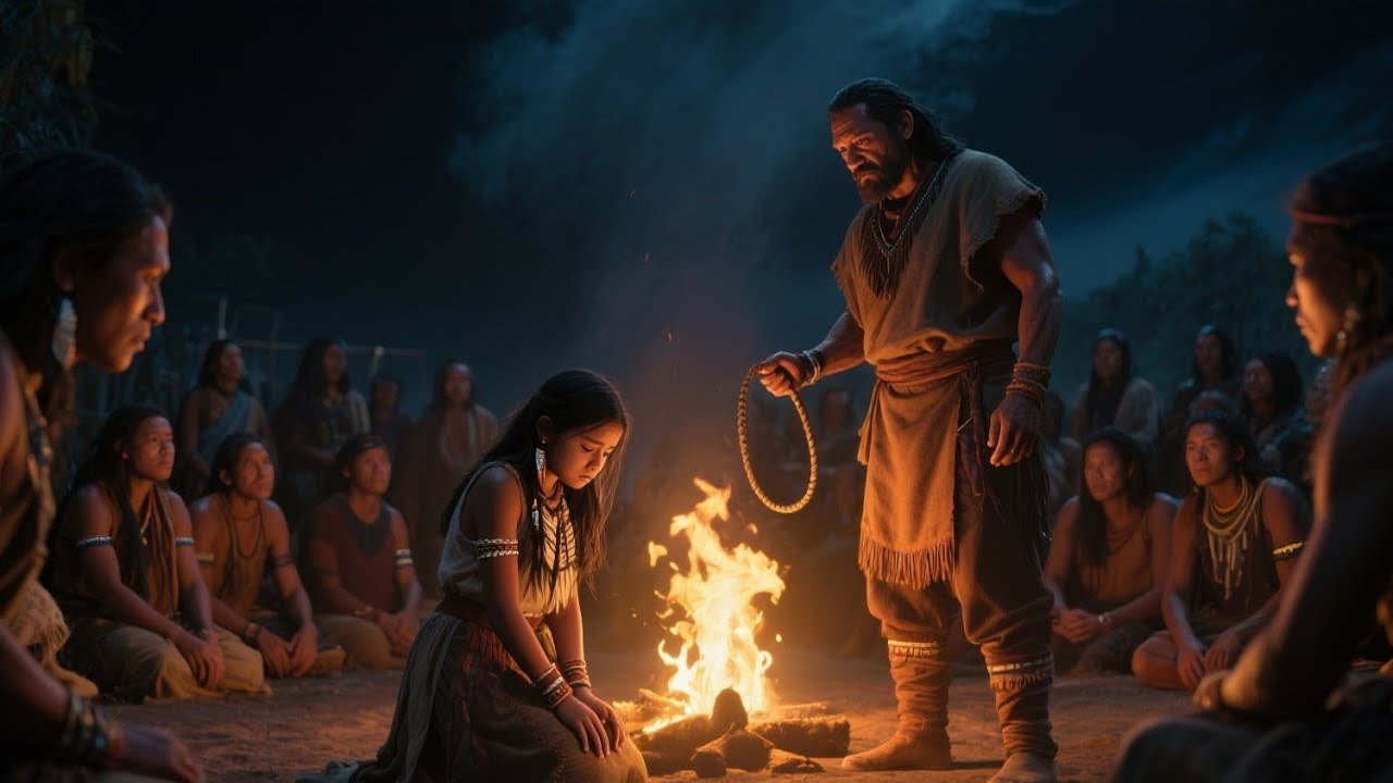 “Her Father Broke Her in Front of All… Until the Apache Warrior Claimed Her”