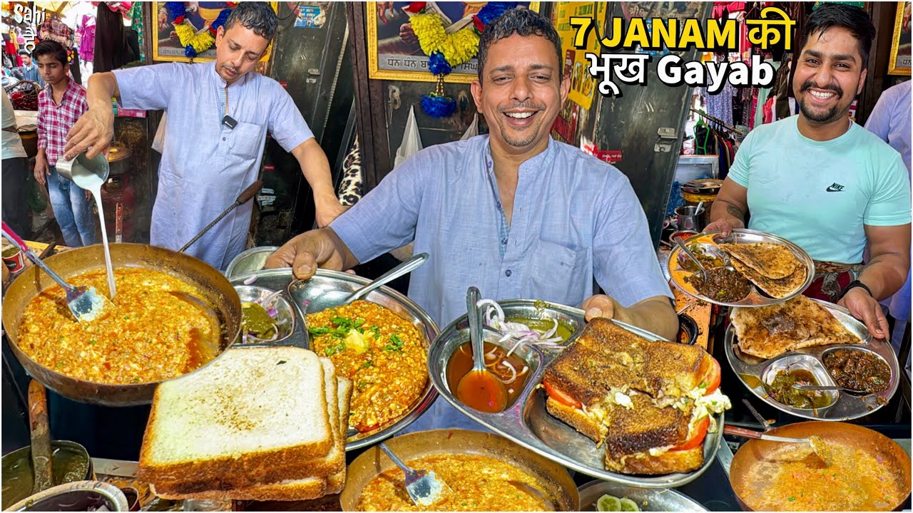 Pyara ji ka HEAVY Weight Punjabi Nashta | Street Food India | 100 Kilo Roz