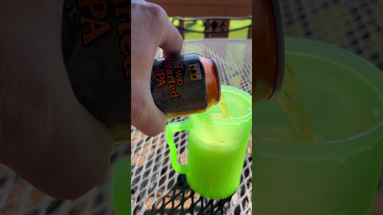 Mixing a Two Hearted IPA with Estrella Damm