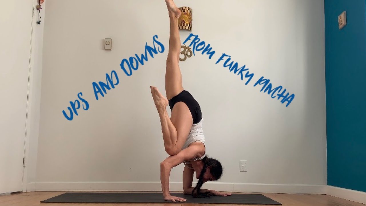 Funky Pincha to Funky Flying Bakasana and Back with Shana Meyerson YOGAthletica