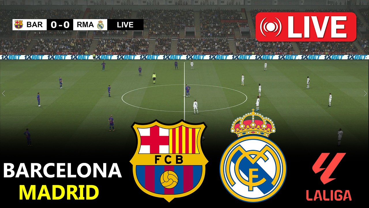 Barcelona vs Real Madrid | EL CL&Aacute;SICO 2026 | La Liga | PES 21 Simulation Gameplay Video