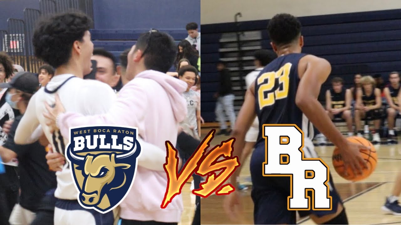 West Boca VS Boca High Was Down To The Wire!