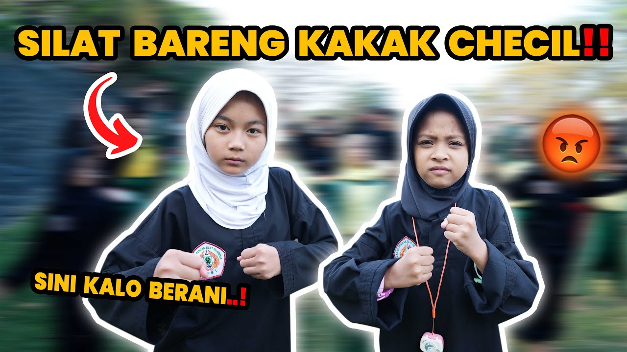 ADU SILAT ALUNA VS KAKAK CHECIL!! SIAPA YANG MENANG?