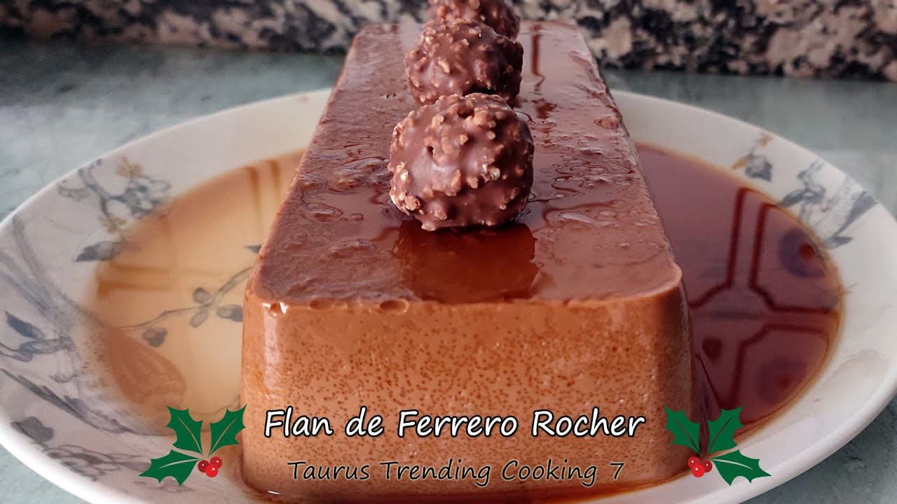 🎄 Flan de Ferrero Rocher 🎄 en Taurus Trending Cooking 7, Multicooker Touch Masterpro y similares