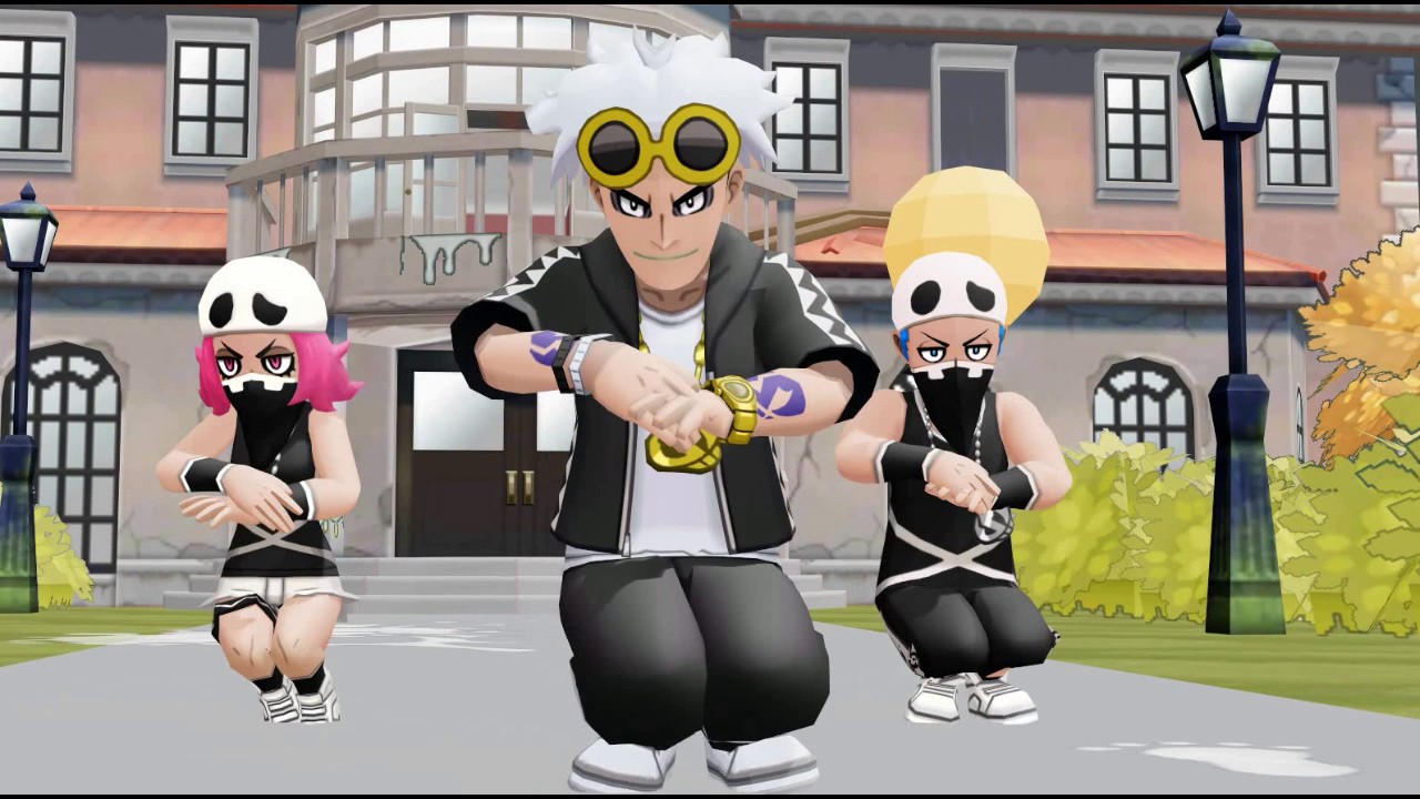 [MMD] Pok&eacute;mon S/M- Team Skull Fun