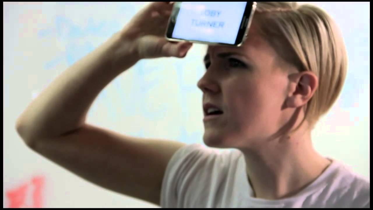 Hannah Hart and Grace Helbig 