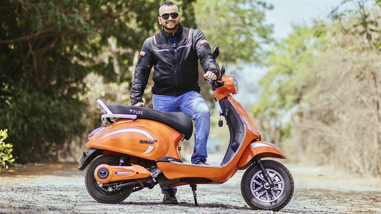 2022 Pure EV EPluto 7G Electric Scooter Review - Fantastic Range!