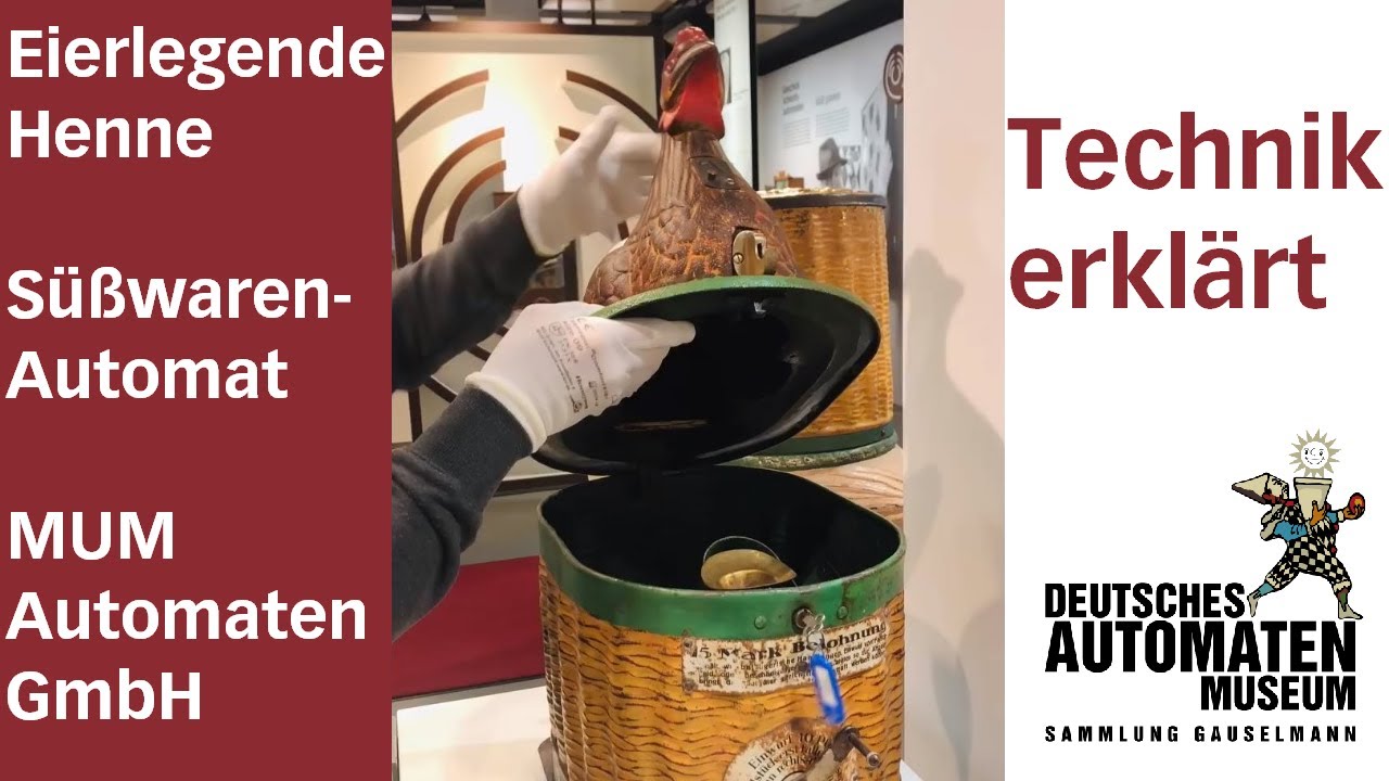 Eierlegende Henne | MUM Automaten GmbH | Süßwarenautomat | Technik erklärt von Matthias