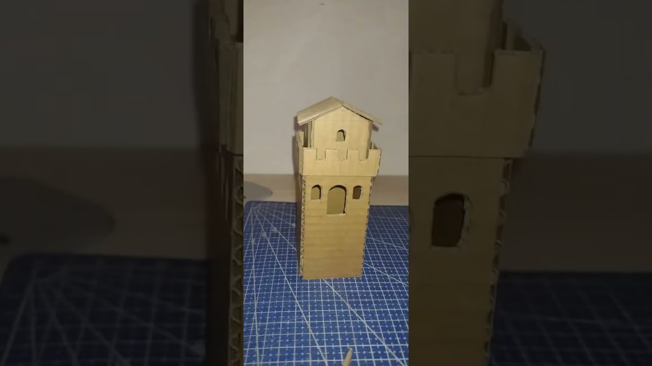 Como hacer muralla china en cartón