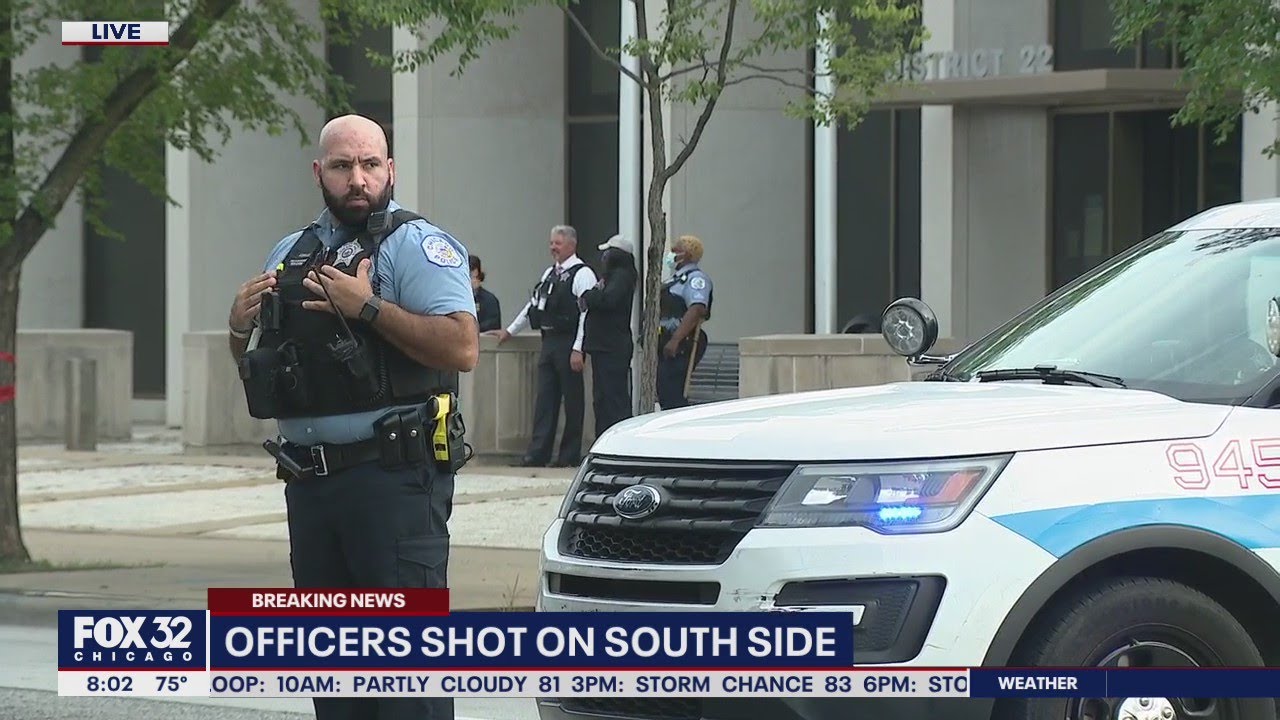 Chicago police officer, federal agents shot on South Side