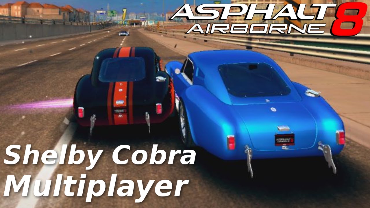 Укус кобры! Многопользовательская игра Asphalt 8 с Шелби Коброй 427 (Ранг 1234)