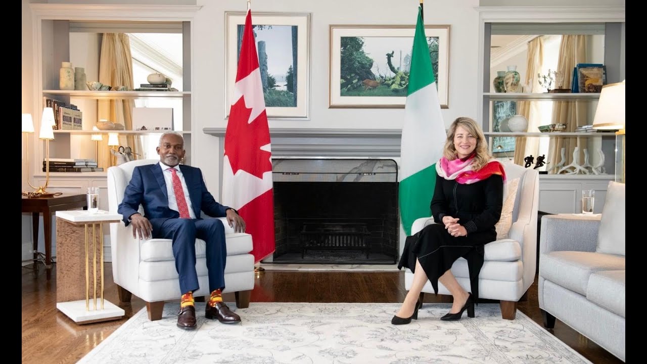 Nigeria's Foreign Affairs Minister Yusuf Tuggar visits Canada for bilateral Talks.