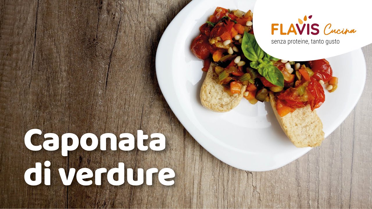 FLAVIS CUCINA – CAPONATA DI VERDURE