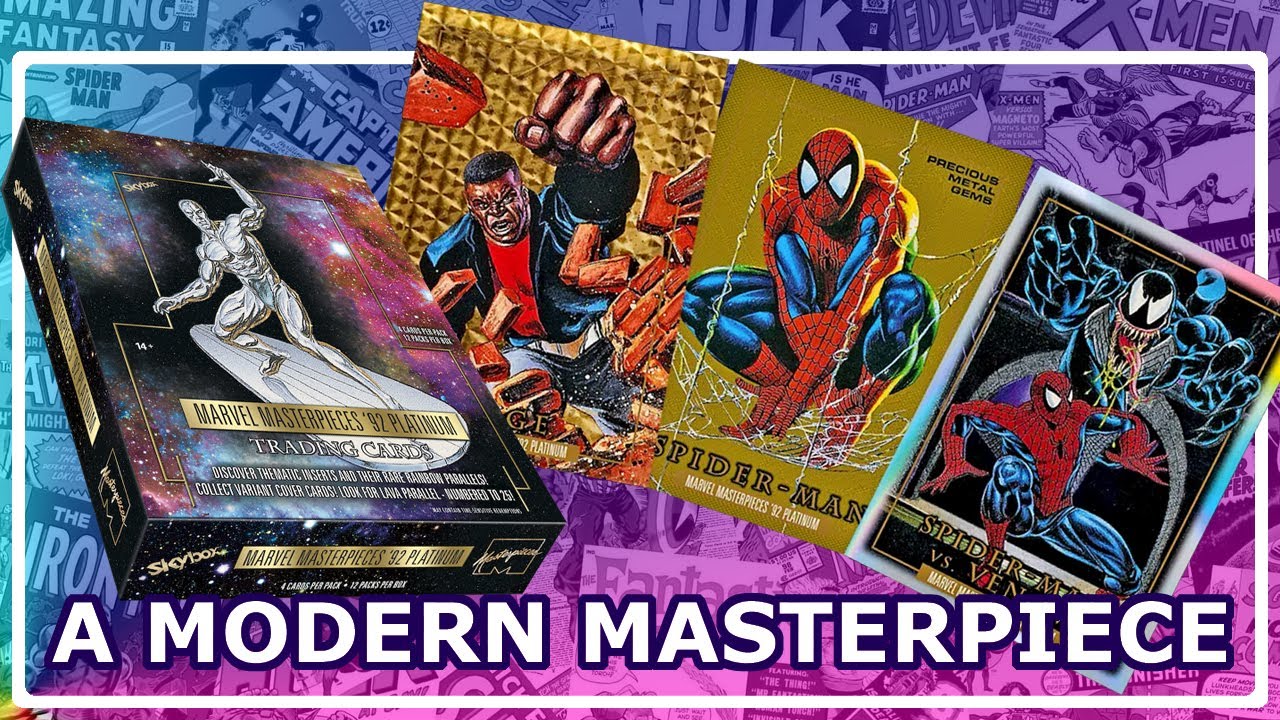 Opening the NEW Marvel Masterpieces '92 Platinum Hobby Box - Nostalgia meets the Modern Age