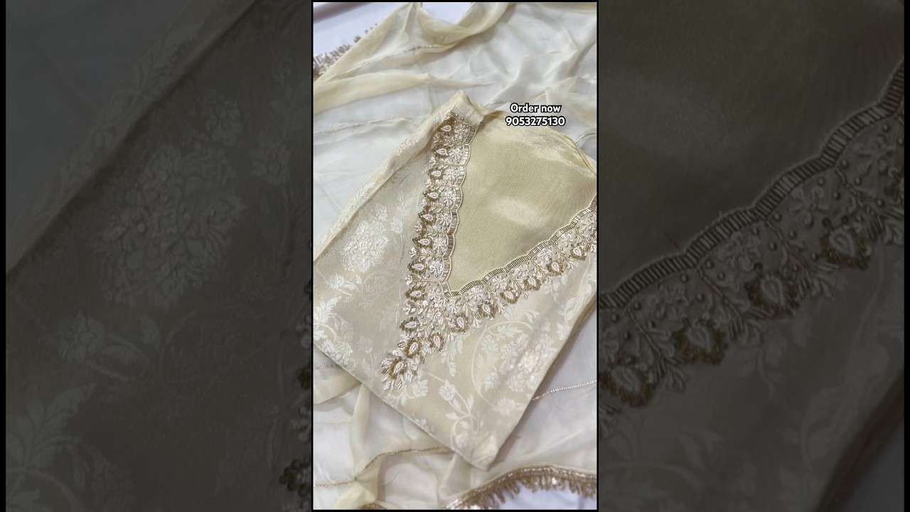 Fancy suit ❤️ DM 9053275130 ❤️ #new #trending #onlineshopping #fancy #brand #latest #banarasi #suit