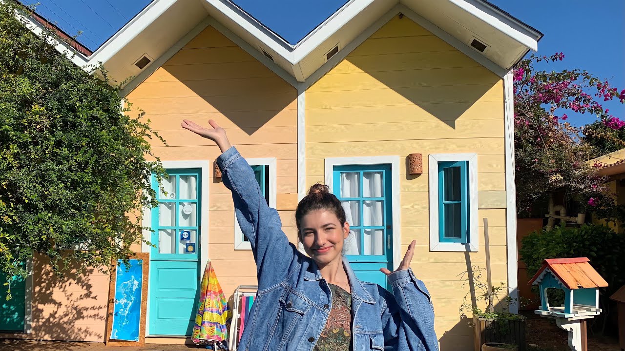 Eu me mudei para uma TINY HOUSE
