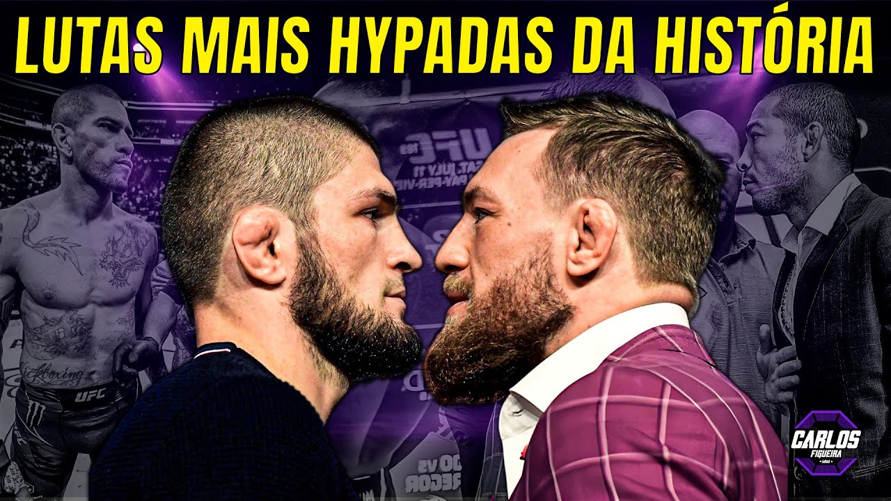 AS 10 LUTAS MAIS HYPADAS DA HISTÓRIA DO UFC