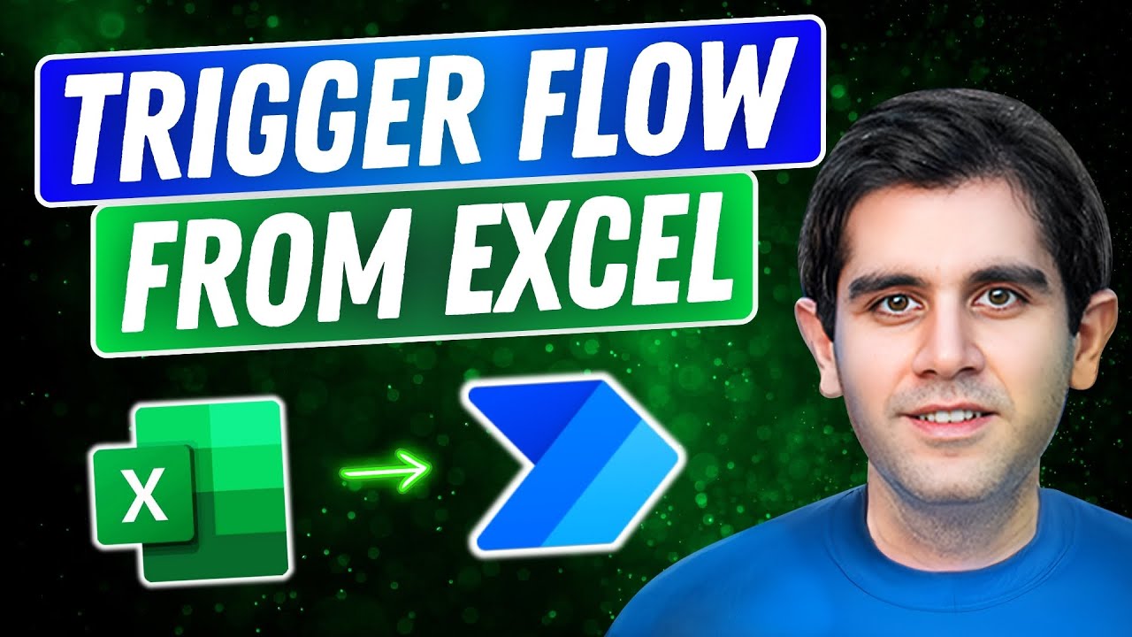 How to Trigger a POWER AUTOMATE flow from EXCEL | For a selected row