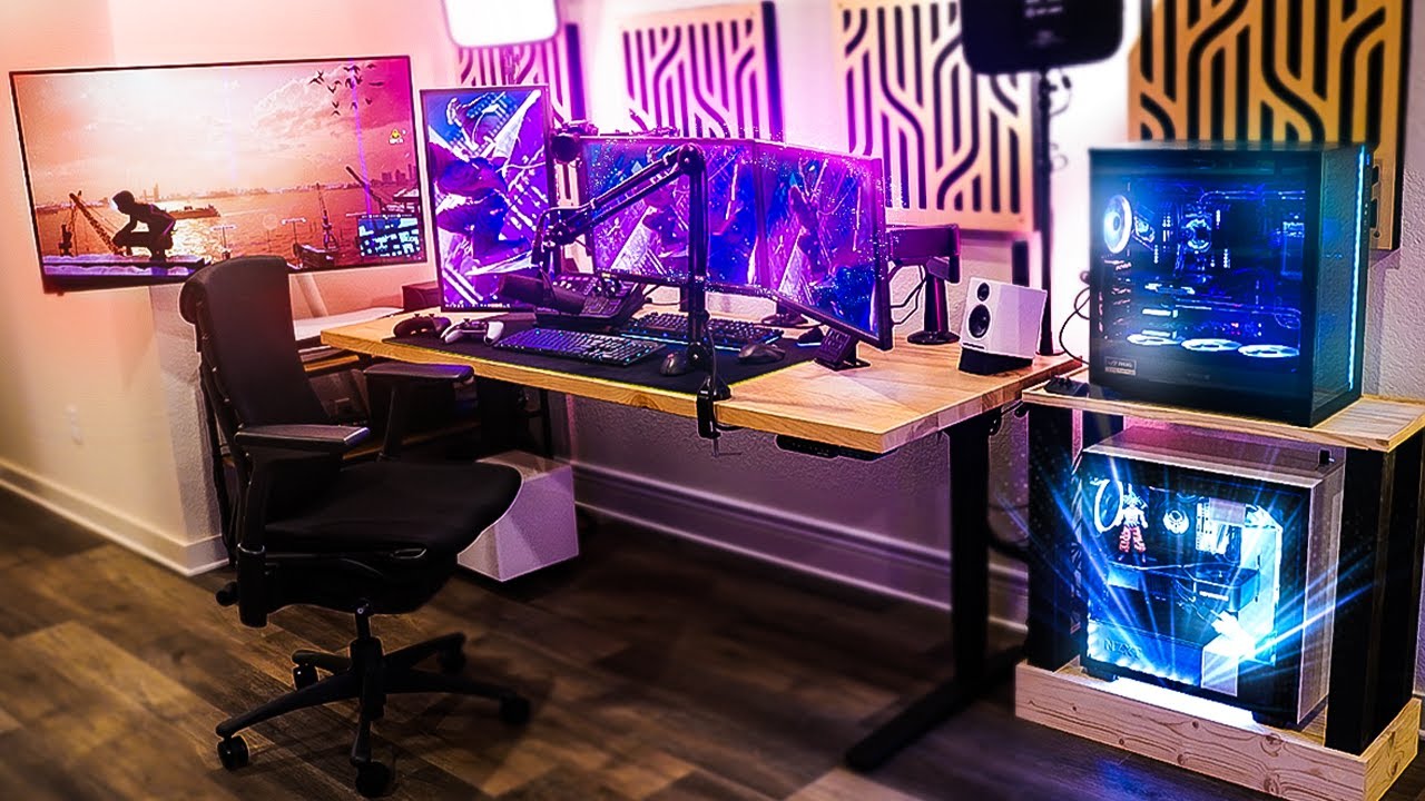 My 2021 Ultimate Streaming & Gaming Setup Tour!