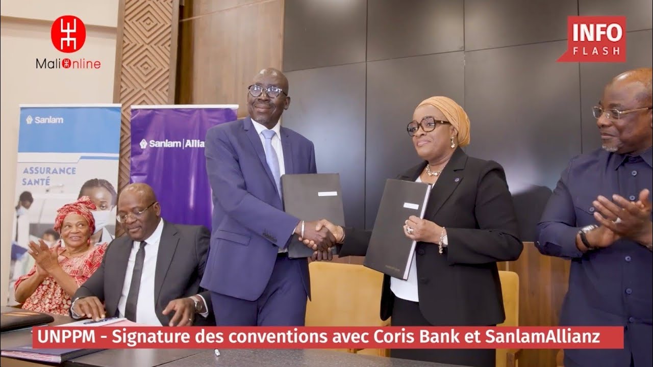 L’UNPPM SIGNE DES CONVENTIONS AVEC CORIS BANK INTERNATIONAL MALI ET SANLAMALLIANZ