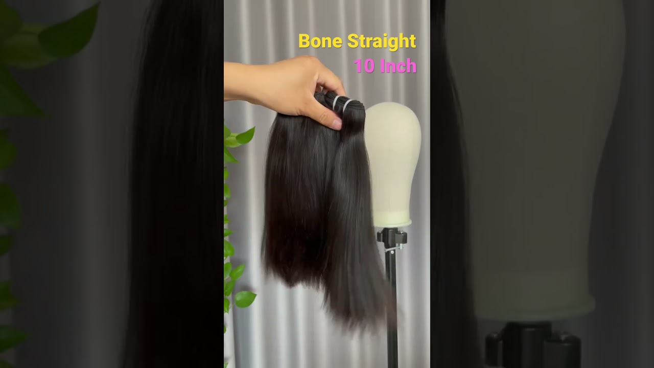 Straight Hair Bundles Raw Virgin Human Hair Extensions #wholesalehairvendors #hairfactory #humanhair