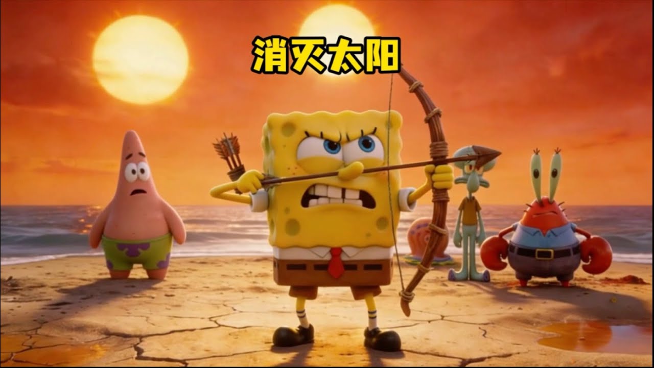 我海绵宝宝就要消灭所有太阳